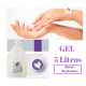 Sanitizador de manos Liz  370 ml liq C/Atomizador