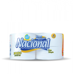 Papel Nacional Jumbo hoja 4rollos x 500