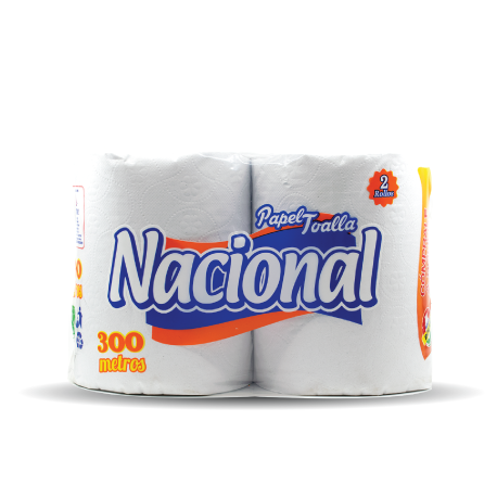 Toalla 2 rollos x 150m  300m
